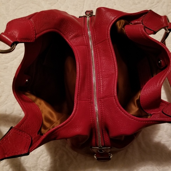 Red Coach "Phoebe" shoulder bag - Picture 4 of 7